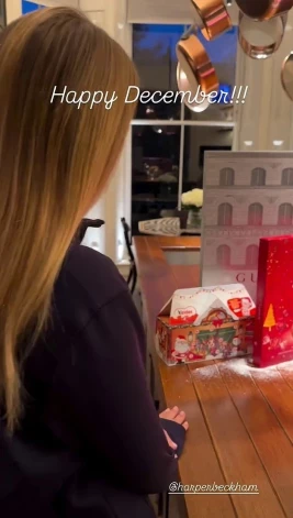 1. decembrī Hārperi gaidīja pārsteigums - septiņi Adventes kalendāri.