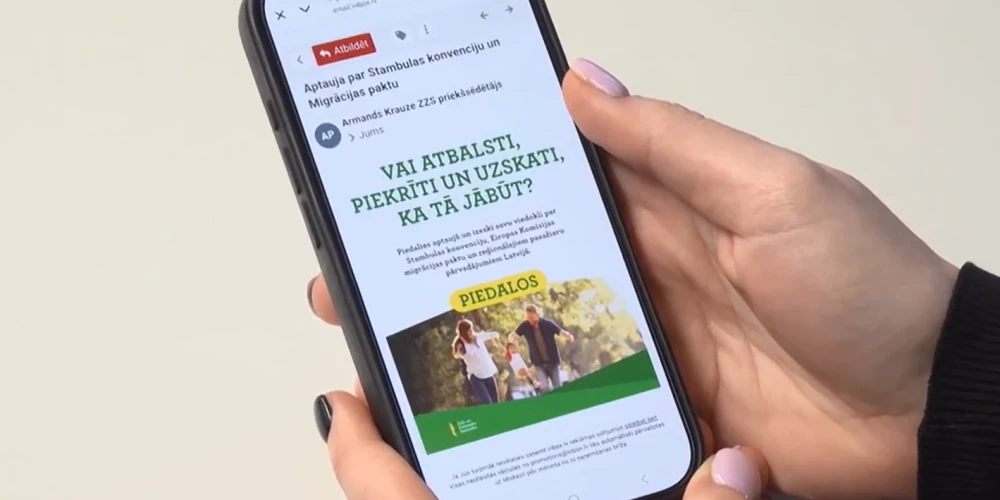 Ekrānuzņēmums no video