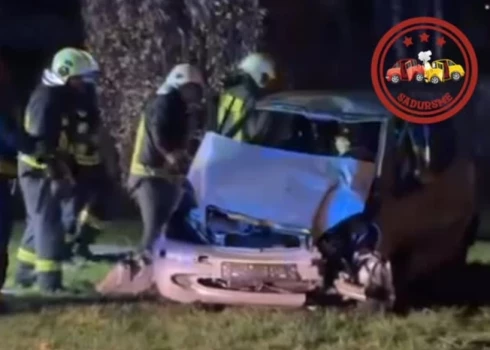 Водитель, подозреваемый в имущественном преступлении, устроил зрелищное ДТП и сбежал… но недалеко.