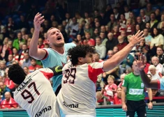 Dainis Krištopāns sekmē "Melsungen" uzvaru EHF Eiropas līgas spēlē