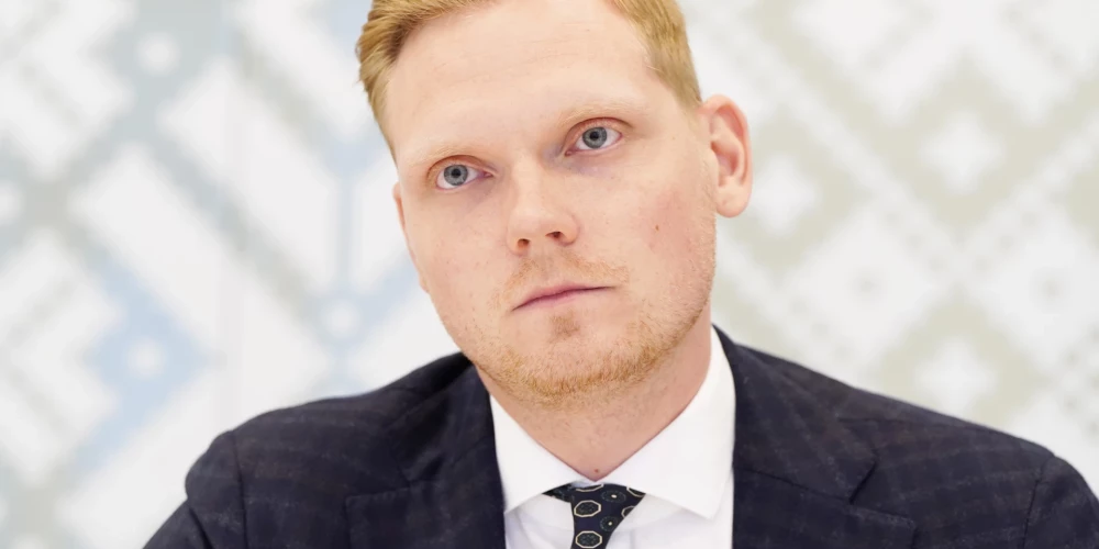 Finanšu izlūkošanas dienesta priekšnieks Toms Platacis.