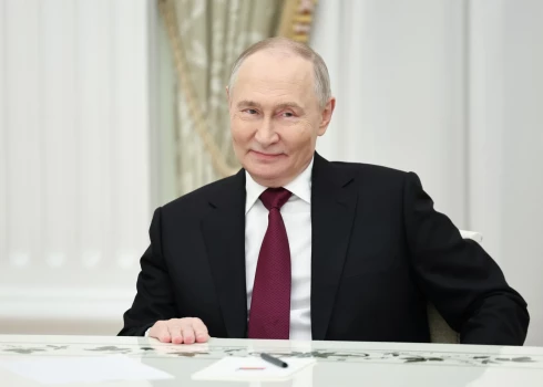 Krievijas diktators Vladimirs Putins. 