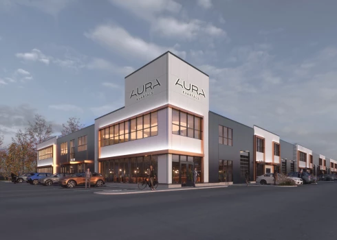 Визуализация квартала Aura.