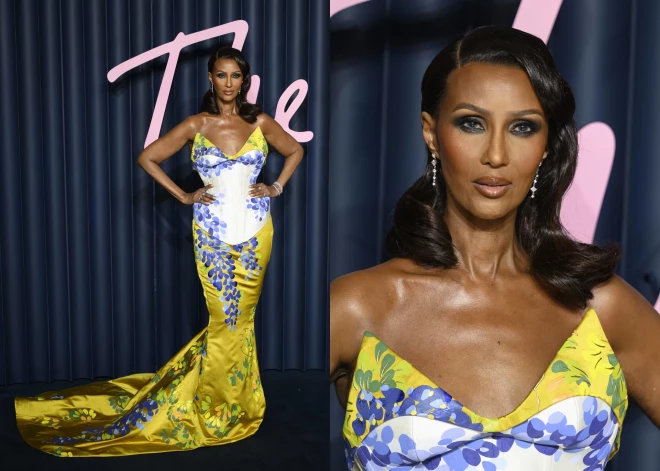 "Не верю, что ей 70 лет! Это какой-то сбой в матрице": вдова Дэвида Боуи Иман потрясла своим видом на красной дорожке