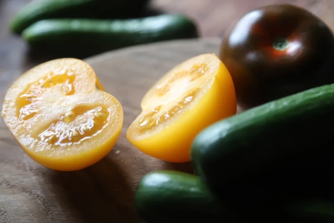 В Baltijas dārzeņi выращивают в теплицах около 20 тысяч тонн овощей в год.