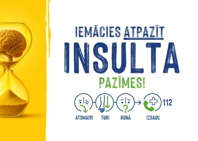 Vai proti atpazīt insultu un izglābt dzīvību? Aizpildi testu un uzzini!