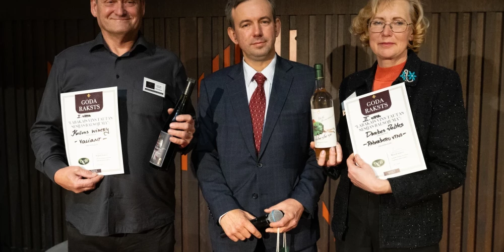 Noskaidroti šā gada labākie vīna darinātāji Latvijā.