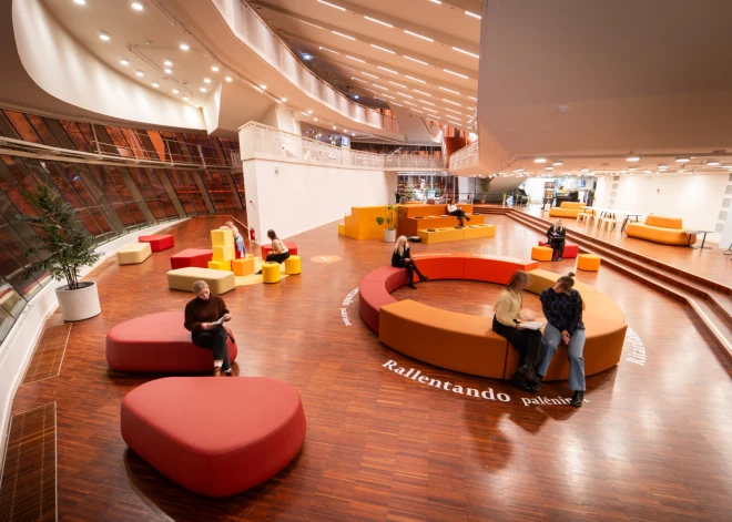 Iedzīvotājiem koncertzālē “Lielais dzintars” tiks atklāta jauna publiska telpa – “Pietura”