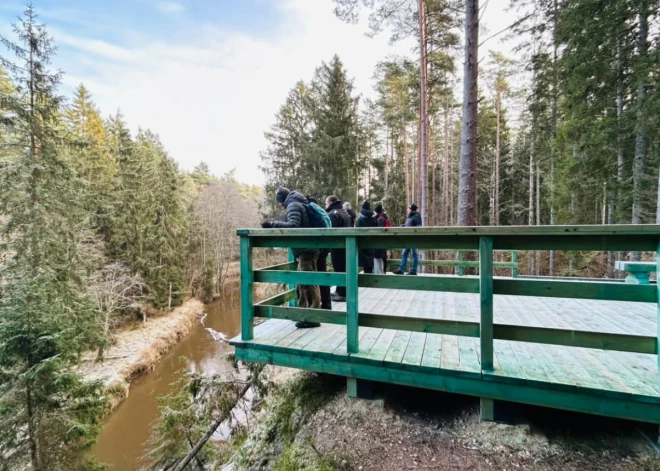 Rīvas dabas parkā pabeigti labiekārtošanas darbi