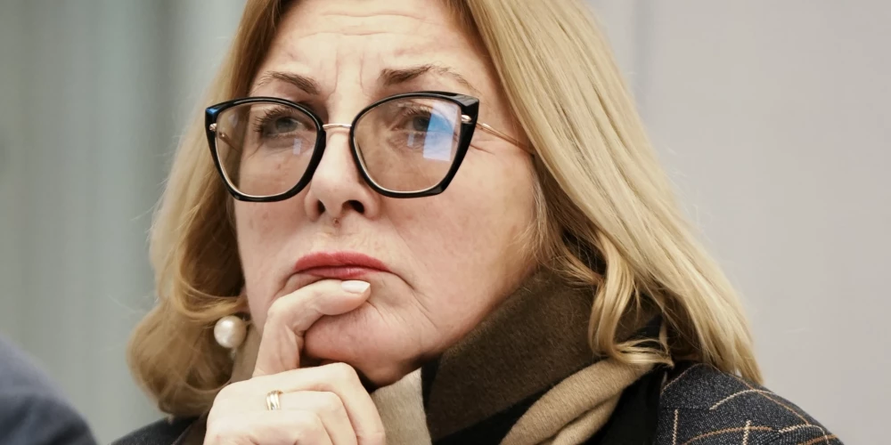 Внефракционный депутат Сейма Скайдрите Абрама.