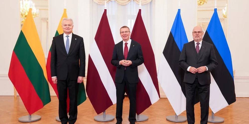Встреча президентов стран Балтии.