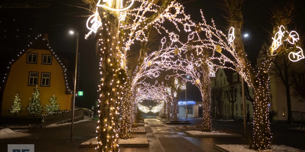 Ogres novadā Ziemassvētku noskaņa.