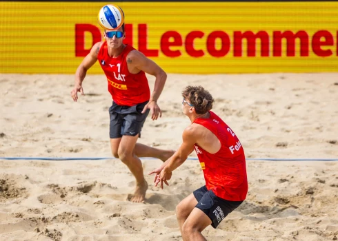 Mārtiņš Plaviņš and Kristiāns Fokerots