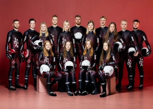 Latvijas kamaniņu sporta izlase 2025./2026. gada sezonā. 