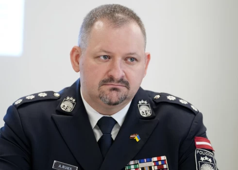 Начальник Госполиции Арманд Рукс.