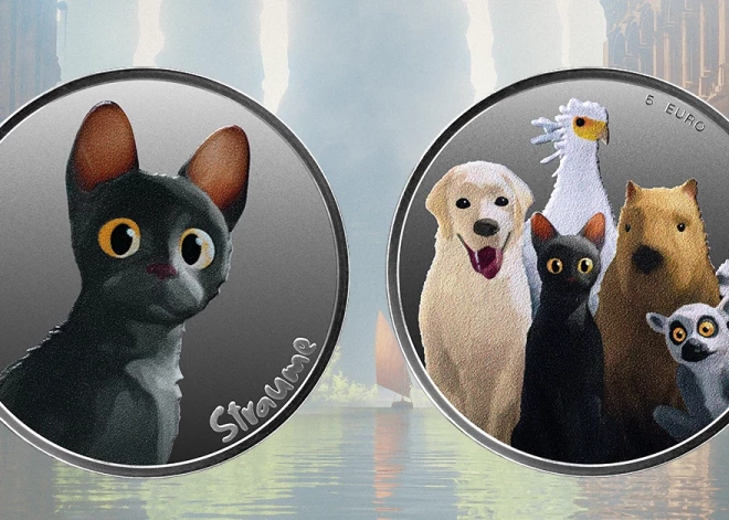 Банк Латвии представляет новую особую монету за 77 евро - поклонникам "Потока" понравится