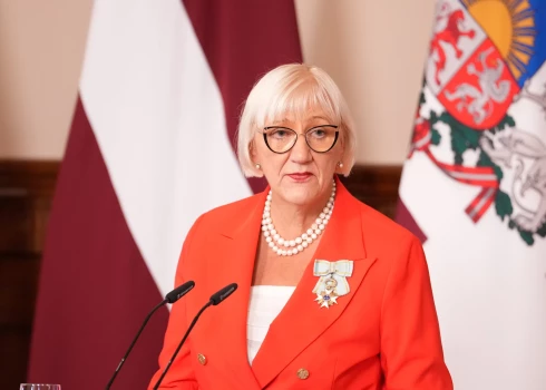 4.maija Deklarācijas kluba prezidente Velta Čebotarenoka.