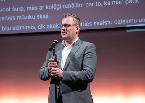 Мэр Риги Виестурс Клейнбергс.