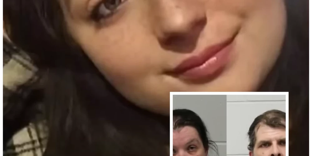 Rebeka Pārka un viņas slepkavībā apsūdzētie: bioloģiskā māte Kortnija Bartolomjū un viņas vīrs Bredlijs Bartolomjū (ekrānuzņēmumi no video; kolāža: jauns.lv)