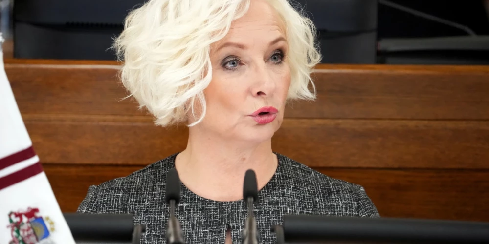 Председатель Сейма Дайга Миериня.