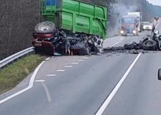 Pēc avārijas pilnībā atjaunota satiksme uz autoceļa Liepāja-Rucava