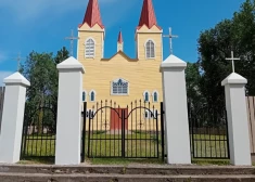 В Латгале реставрируют уникальную церковь