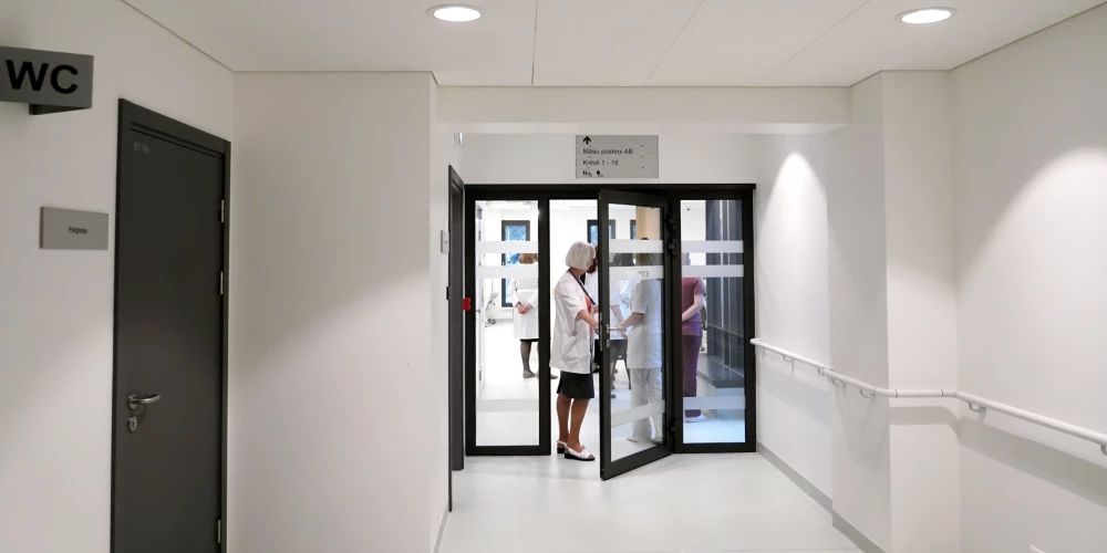 Rīgas Austrumu klīniskās universitātes slimnīcas Ķīmijterapijas dienas stacionāra telpas stacionārā "Latvijas Onkoloģijas centrs".