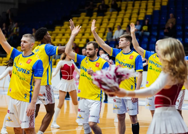 "Ventspils" baskebolisti salauž "Kalev"/"Cramo" pretestību pagarinājumā