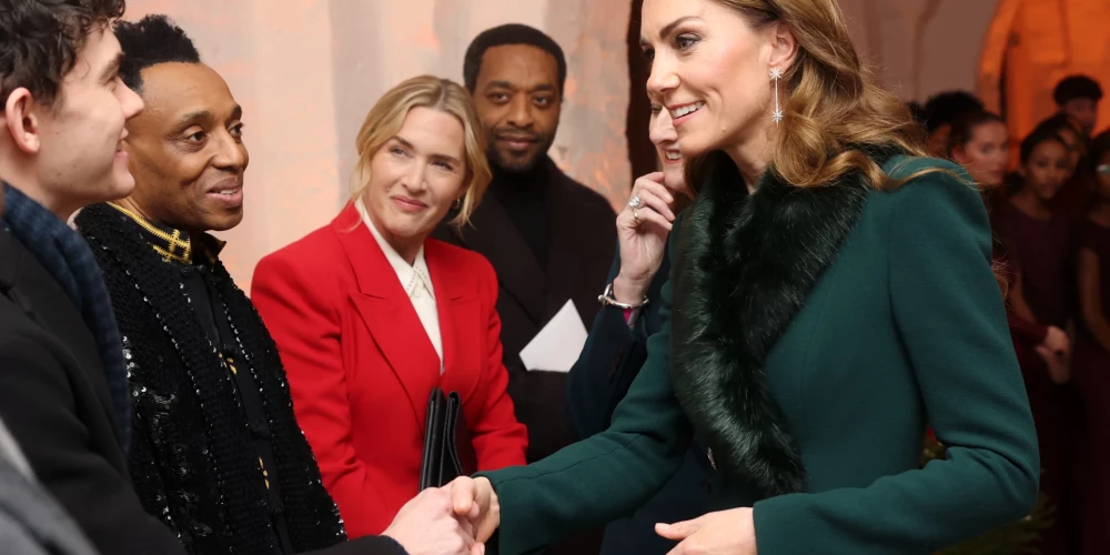 Velsas princese pārsteidz ar eleganci.