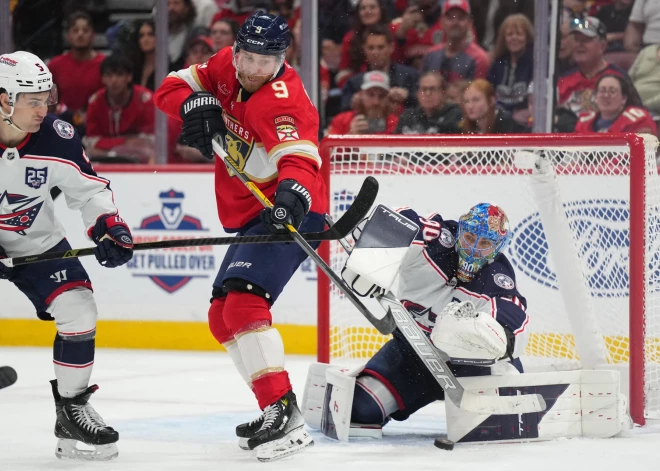 Merzļikins atvaira 33 metienus "Blue Jackets" rezultatīvā zaudējumā