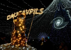 Zināms, cik izmaksājis Daugavpils Ziemassvētku noformējums