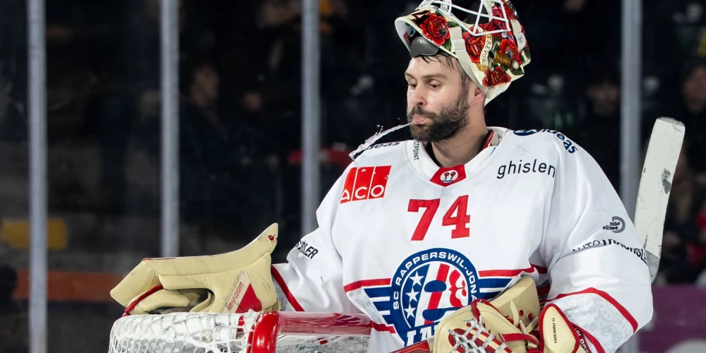 "SC Rapperswil-Jona Lakers" vārtuvīrs Ivars Punnenovs