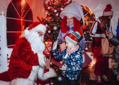 Atbalstot bērnus ar īpašām vajadzībām, Salaspilī darbojas Ziemassvētku sajūtu dārzs “Brīnumu mežs”