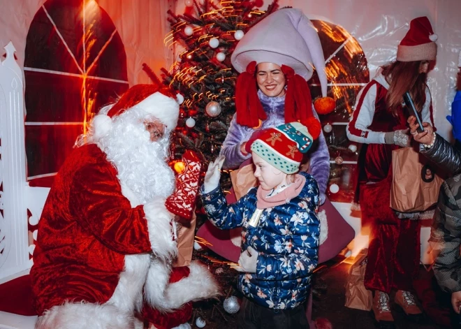 Atbalstot bērnus ar īpašām vajadzībām, Salaspilī darbojas Ziemassvētku sajūtu dārzs “Brīnumu mežs”