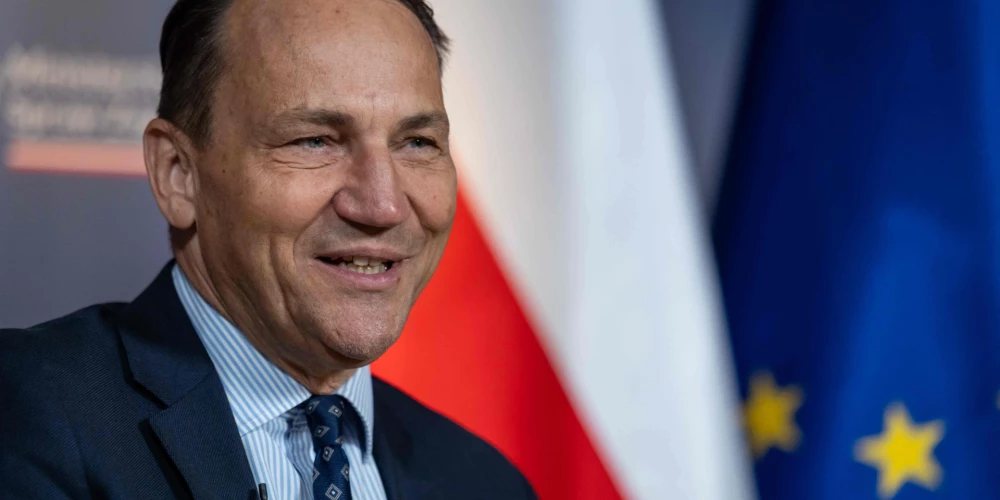 Polijas ārlietu ministrs Radoslavs Sikorskis