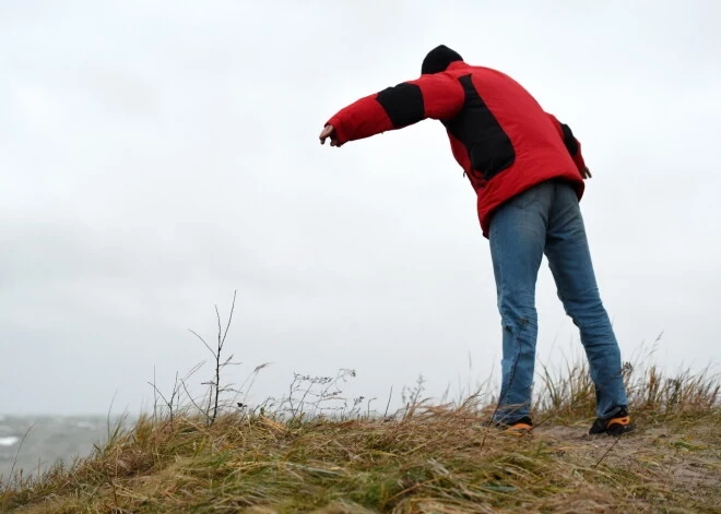 Pirmdien pūtīs brāzmains vējš. Brīdina par apledojušiem autoceļiem Latgalē un Vidzemē 