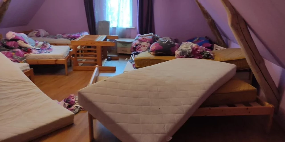 Вот что увидели хозяева гостевого дома Laimnieki после "побега" гостей.