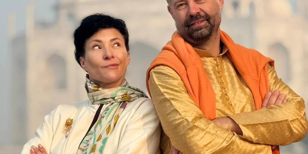 Ieva Adamss un celtniecības biznesā strādājošais Vladimirs ir kopā jau gandrīz divus gadus.