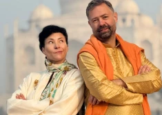 Ieva Adamss Indijā piedzīvo kāzu rituālu - viņa ar mīļoto Vladimiru tagad saistīta uz septiņām dzīvēm