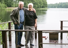 "Mums vienam ar otru ir paveicies!" Uldis un Daina Dumpji laulībā ir jau 60 gadu garumā