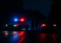 Полицейские под Цесисом остановили авто, а за рулем был... 10-летний мальчик!