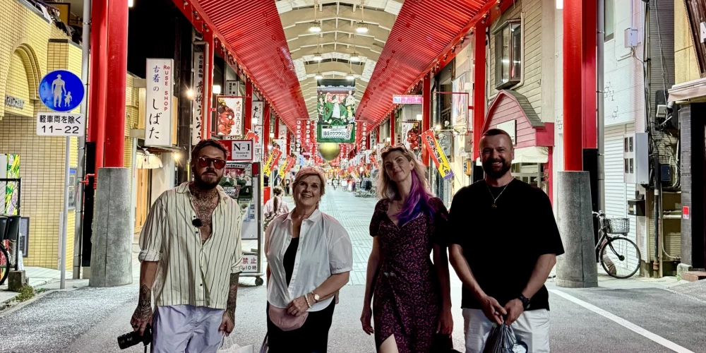 Pašmāju ceļošanas šovā "Četri uz koferiem" dalībnieki devušies uz eksotisko Japānu.