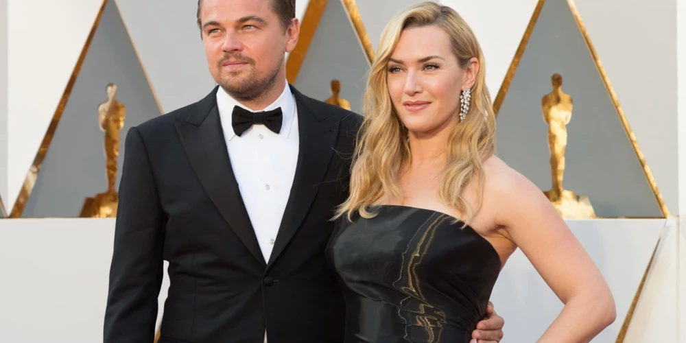 Keita Vinsleta un Leonardo Dikaprio  2016. gadā.