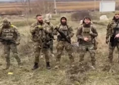 Ukrainas bruņoto spēku čečenu kaujinieki metuši izaicinājumu Kadirovam: "Tu gribēji lokāciju? Mēs esam šeit!"