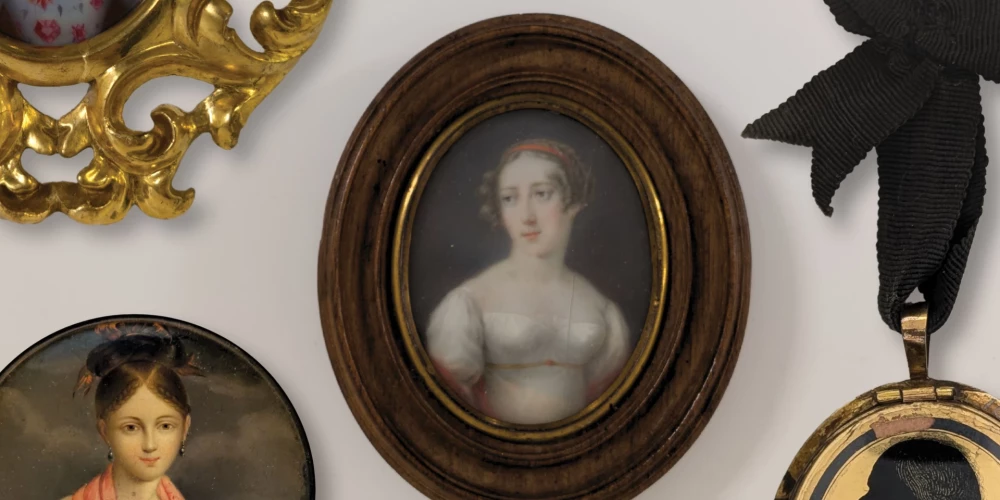 Rīgas birža pastāvīgo ekspozīciju papildinās portreta miniatūru vitrīna.