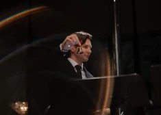 FOTO: ieskandināta komponista Jāņa Lūsēna jaunā Ziemassvētku koncertprogramma "Brīdi pirms gaismiņas"