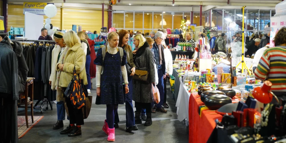 Рождественская ярмарка Baltic Expo на Кипсале в 2024 году.