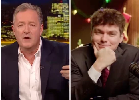 Pirmdien, 9. decembrī, britu žurnālists Pīrss Morgans kaislīgā intervijā iztaujāja ASV galēji labējā politiskā spēka aktīvisu Niku Fuentesu.