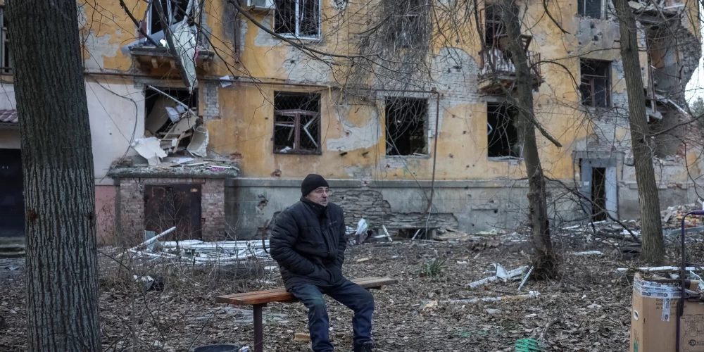 Doneckas reģions pēc krievu uzlidojuma 2025. gada 7. decembrī.