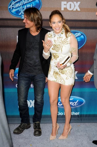 Kīts Urbans un Dženifera Lopesa 2015. gadā.